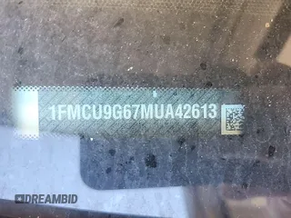 2021 Ford Escape SE с VIN 1FMCU9G67MUA42613, выставлен на аукционе IAAI как лот 42802200 с пробегом 83 890 миль миль и . История ставок и продаж доступна на DreamBid. Изображение 5.