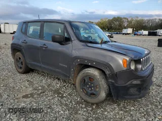 2018 Jeep Renegade Sport with VIN ZACCJAAB4JPG68377, listed as a Copart auction lot 78900044 with 141,457 mi miles and Salvage Title. Bid and sale history available at DreamBid. Image 4.