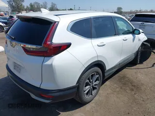 2021 Honda CR-V EX with VIN 2HKRW1H52MH405233, listed as a IAAI auction lot 41967482 with 62,711 mi miles. Bid and sale history available at carsss.com. Image 4.