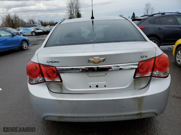 2012 Chevrolet Cruze LTZ with VIN 1G1PH5SC9C7293137, listed as a Copart auction lot 40924674 with 0 mi miles and Salvage Title. Bid and sale history available at carsss.com. Image 6.