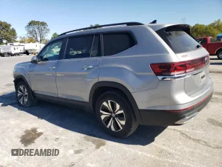 2024 Volkswagen Atlas SE with VIN 1V2DR2CAXRC527996, listed as a Copart auction lot 74796794 with 18,934 mi miles and Salvage title. Bid and sale history available at DreamBid. Image 2.