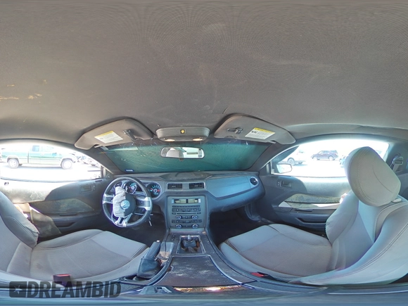 2013 Ford Mustang GT with VIN 1ZVBP8CF0D5266823, listed as a Copart auction lot 56985855 with 80,552 mi miles and Salvage title. Bid and sale history available at DreamBid. Image 14.