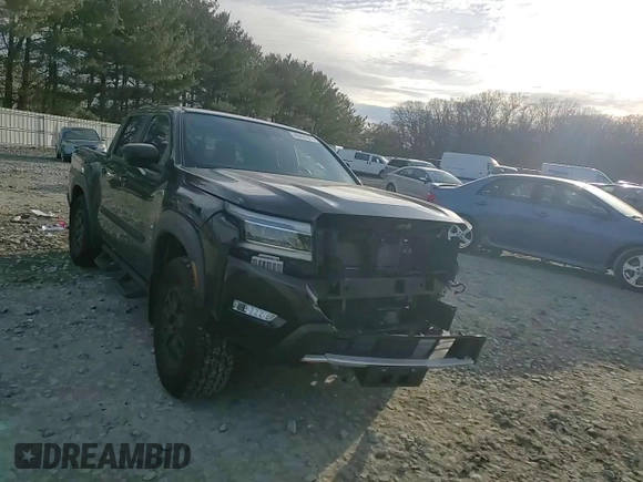 2022 Nissan Frontier Pro-4X z VIN 1N6ED1EK4NN686366, wystawiony jako Copart lot #46265815 z przebiegiem 50 753 mil mil oraz Szkoda całkowita • Salvage title. Historia ofert i sprzedaży dostępna na DreamBid. Obrazek 11.