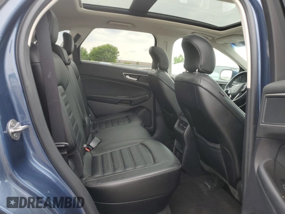 2019 Ford Edge SEL with VIN 2FMPK4J93KBB77765, listed as a Copart auction lot 59093015 with 52,753 mi miles and Salvage title. Bid and sale history available at DreamBid. Image 11.