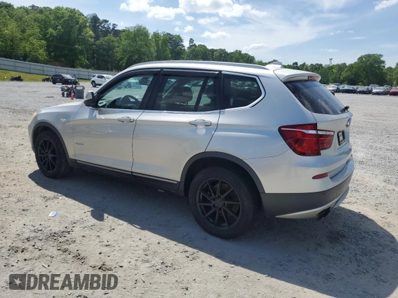 2011 BMW X3 35i with VIN 5UXWX7C57BL730476, listed as a Copart auction lot 54120405 with 179,745 mi miles and Clean Title. Bid and sale history available at DreamBid. Image 2.
