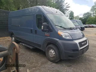 2019 Ram ProMaster Cargo with VIN 3C6TRVDG5KE513933, listed as a Copart auction lot 85761214 with 49,359 mi miles and Clean Title. Bid and sale history available at DreamBid. Image 4.