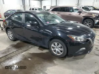 2015 Mazda 3 i SV with VIN JM1BM1T77F1273127, listed as a Copart auction lot 50403795 with 135,182 mi miles and Salvage Title. Bid and sale history available at carsss.com. Image 4.