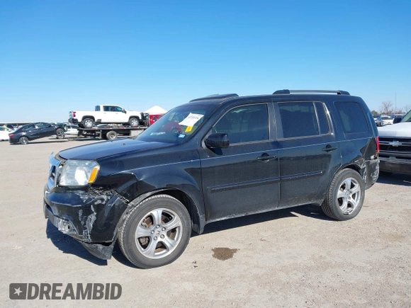 2014 Honda Pilot EX-L with VIN 5FNYF3H59EB028231, listed as a IAAI auction lot 41335724 with 112,614 mi miles. Bid and sale history available at carsss.com. Image 6.