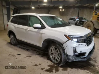 2024 Honda Passport EX-L z VIN 5FNYF8H59RB023744, wystawiony jako Copart lot #83626984 z przebiegiem 4680 mil mil oraz Szkoda całkowita • Salvage title. Historia ofert i sprzedaży dostępna na DreamBid. Obrazek 4.