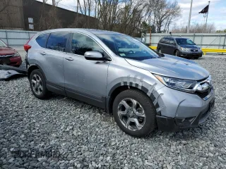 2017 Honda CR-V EX with VIN 5J6RW2H56HL062914, listed as a Copart auction lot 53535225 with 54,612 mi miles and Salvage Title. Bid and sale history available at carsss.com. Image 4.