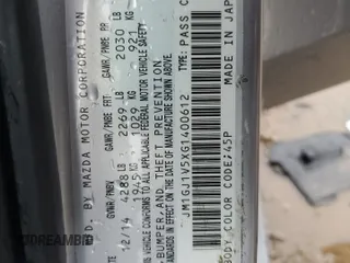 2016 Mazda Mazda6 i Touring with VIN JM1GJ1V5XG1400612, listed as a Copart auction lot 47528705 with 160,083 mi miles and Salvage Title. Bid and sale history available at carsss.com. Image 13.