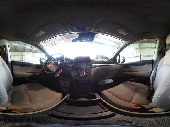 2019 Honda Odyssey EX with VIN 5FNRL6H57KB087739, listed as a IAAI auction lot 41908188 with 84,477 mi miles. Bid and sale history available at carsss.com. Image 19.