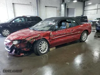 2002 Chrysler Sebring LXi with VIN 1C3EL55R72N323084, listed as a Copart auction lot 69966994 with 173,447 mi miles and Non Repairable. Bid and sale history available at carsss.com. Image 1.