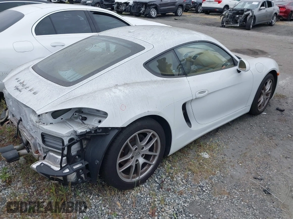 2016 Porsche Cayman with VIN WP0AA2A89GK171748, listed as a IAAI auction lot 41784245 with 70,686 mi miles and . Bid and sale history available at DreamBid. Image 4.