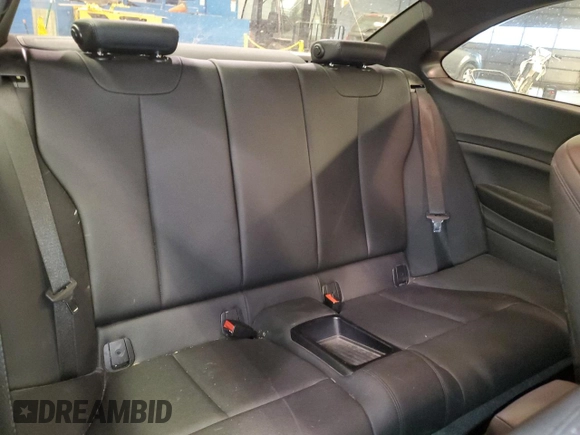 2015 BMW 2 Series 228i with VIN WBA1F5C53FV343580, listed as a Copart auction lot 84035754 with 63,537 mi miles and Salvage Title. Bid and sale history available at carsss.com. Image 10.