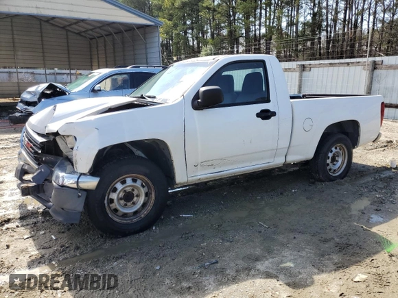 2012 GMC Canyon Work Truck with VIN 1GTC5LF96C8115889, listed as a Copart auction lot 48882985 with 410,845 mi miles and Salvage Title. Bid and sale history available at carsss.com. Image 1.
