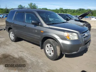 2007 Honda Pilot LX z VIN 2HKYF181X7H511345, wystawiony jako Copart lot #57652745 z przebiegiem Nie podano mil oraz Czysty tytuł • Clean title. Historia ofert i sprzedaży dostępna na DreamBid. Obrazek 4.