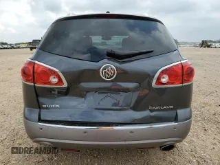 2012 Buick Enclave Leather with VIN 5GAKRCED2CJ257236, listed as a Copart auction lot 55344435 with 214,130 mi miles and Salvage Title. Bid and sale history available at carsss.com. Image 6.
