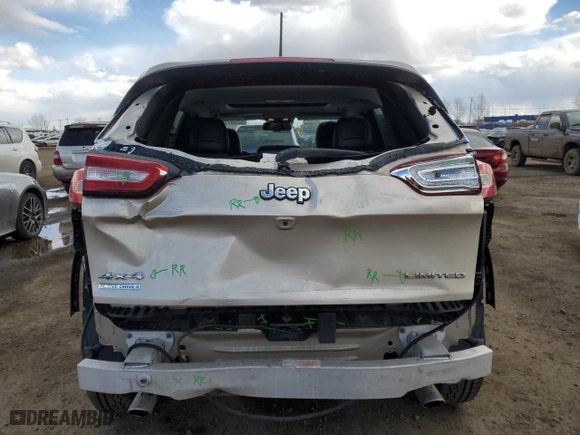 2014 Jeep Cherokee Limited with VIN 1C4PJMDS7EW304901, listed as a Copart auction lot 52597755 with 129,837 mi miles and Salvage Title. Bid and sale history available at carsss.com. Image 6.