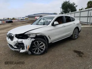 2020 BMW X4 xDrive30i with VIN 5UX2V1C06L9D08061, listed as a Copart auction lot 65619473 with 0 mi miles. Bid and sale history available at carsss.com. Image 1.