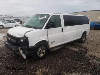 2006 Chevrolet Express Passenger with VIN 1GAHG39U861261765, listed as a Copart auction lot 73458704 with 51,489 mi miles and Clean title. Bid and sale history available at DreamBid. Image 1.