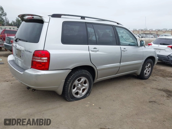 2002 Toyota Highlander z VIN JTEGD21A520038487, wystawiony jako IAAI lot #42360225 z przebiegiem 163 470 mil mil oraz . Historia ofert i sprzedaży dostępna na DreamBid. Obrazek 4.
