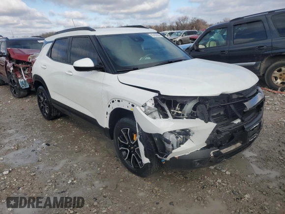 2023 Chevrolet TrailBlazer ACTIV with VIN KL79MSSL0PB035762, listed as a Copart auction lot 85432864 with 37,922 mi miles and Salvage Title. Bid and sale history available at DreamBid. Image 4.