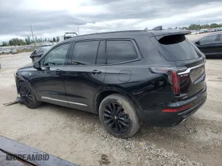 2021 Cadillac XT6 Sport with VIN 1GYKPGRSXMZ174395, listed as a Copart auction lot 48786443 with 41,846 mi miles. Bid and sale history available at carsss.com. Image 2.