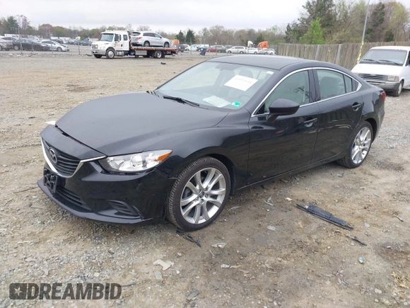 2016 Mazda Mazda6 i Touring with VIN JM1GJ1V51G1405911, listed as a IAAI auction lot 41953144 with 150,072 mi miles. Bid and sale history available at carsss.com. Image 18.