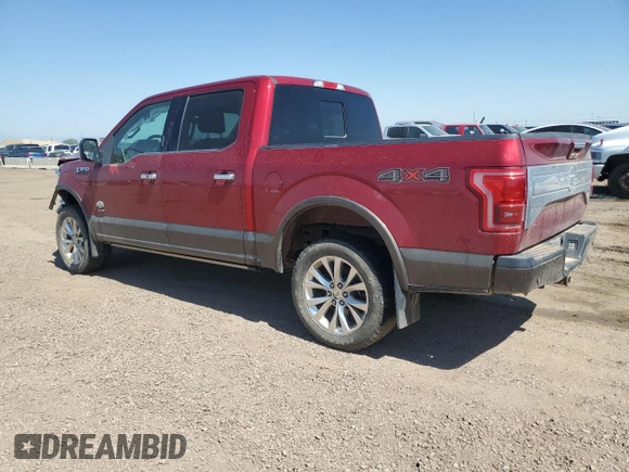 2016 Ford F-150 XLT with VIN 1FTEW1EG0GFA63655, listed as a Copart auction lot 61683815 with 113,952 mi miles and Salvage title. Bid and sale history available at DreamBid. Image 2.