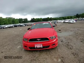 2013 Ford Mustang V6 with VIN 1ZVBP8EM3D5203940, listed as a Copart auction lot 55064825 with 129,334 mi miles and Salvage title. Bid and sale history available at DreamBid. Image 13.