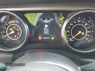 2020 Jeep Wrangler Unlimited Sport с VIN 1C4HJXDM8LW320626, выставлен на аукционе IAAI как лот 42267182 с пробегом 72 170 миль миль и . История ставок и продаж доступна на DreamBid. Изображение 7.