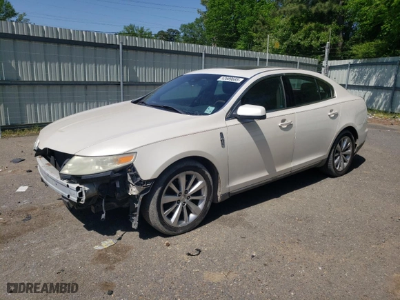 2009 Lincoln MKS with VIN 1LNHM93R49G606178, listed as a Copart auction lot 52689695 with 241,854 mi miles and Salvage Title. Bid and sale history available at carsss.com. Image 1.