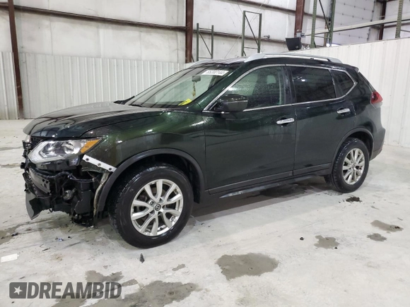 2019 Nissan Rogue SL with VIN 5N1AT2MV5KC780426, listed as a Copart auction lot 85200144 with 121,452 mi miles and Salvage Title. Bid and sale history available at carsss.com. Image 1.