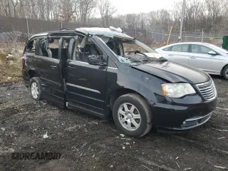 2012 Chrysler Town & Country Touring with VIN 2C4RC1BG9CR288948, listed as a Copart auction lot 55582245 with 110,936 mi miles and Salvage Title. Bid and sale history available at carsss.com. Image 4.