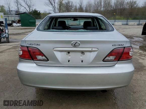 2002 Lexus ES 300 with VIN JTHBF30G425012176, listed as a Copart auction lot 51215515 with 371,102 mi miles and Non Repairable. Bid and sale history available at DreamBid. Image 6.