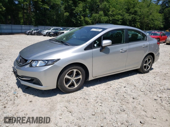 2015 Honda Civic SE z VIN 19XFB2F76FE242053, wystawiony jako Copart lot #61770885 z przebiegiem 137 585 mil mil oraz Czysty tytuł • Clean title. Historia ofert i sprzedaży dostępna na DreamBid. Obrazek 1.