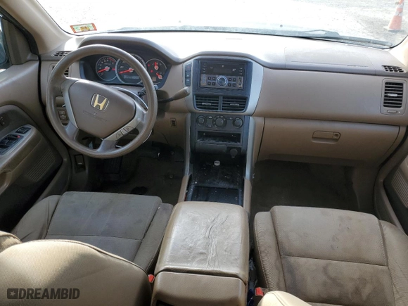 2007 Honda Pilot LX with VIN 2HKYF18167H508118, listed as a Copart auction lot 41486725 with 274,278 mi miles and Clean Title. Bid and sale history available at carsss.com. Image 8.