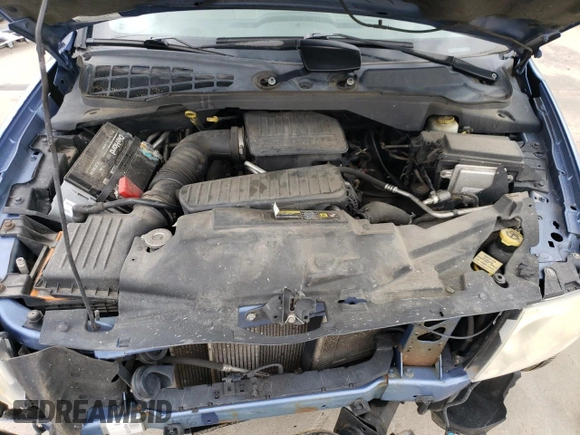 2007 Dodge Durango SLT with VIN 1D8HB48P07F536428, listed as a Copart auction lot 56940085 with 139,375 mi miles and Salvage title. Bid and sale history available at DreamBid. Image 12.