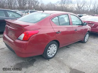 2019 Nissan Versa Sedan SV with VIN 3N1CN7AP6KL824807, listed as a IAAI auction lot 41169934 with 48,517 mi miles. Bid and sale history available at carsss.com. Image 4.