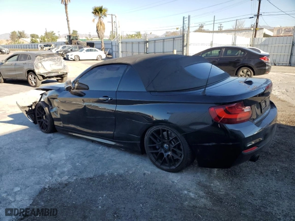 2015 BMW 2 Series M235i with VIN WBA1M1C53FV393331, listed as a Copart auction lot 88309655 with 82,403 mi miles and Salvage Title. Bid and sale history available at carsss.com. Image 2.