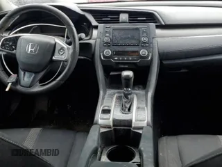 2019 Honda Civic LX with VIN 19XFC2F66KE041011, listed as a Copart auction lot 88009095 with 95,766 mi miles and Salvage Title. Bid and sale history available at DreamBid. Image 8.
