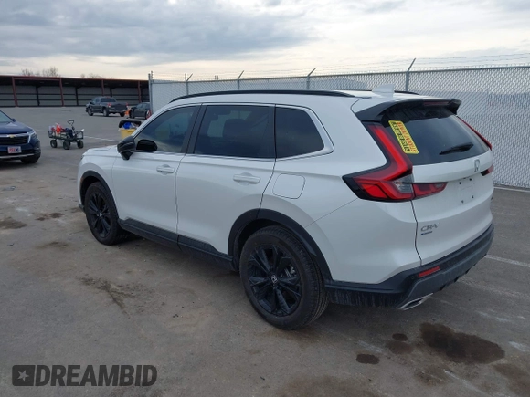 2025 Honda CR-V Sport Touring with VIN 7FARS6H9XSE043583, listed as a IAAI auction lot 41705098 with 6,020 mi miles and . Bid and sale history available at DreamBid. Image 3.