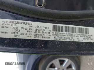 2011 Dodge Journey Crew with VIN 3D4PG3FG7BT509916, listed as a IAAI auction lot 42471405 with 125,400 mi miles and . Bid and sale history available at DreamBid. Image 9.