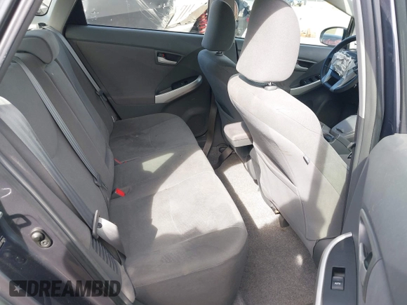 2011 Toyota Prius I with VIN JTDKN3DU0B1384416, listed as a IAAI auction lot 41857530 with 205,979 mi miles. Bid and sale history available at carsss.com. Image 8.