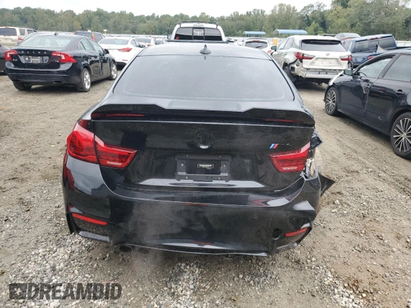 2019 BMW M4 with VIN WBS4Y9C56KAG67301, listed as a Copart auction lot 72614364 with 40,250 mi miles and Salvage Title. Bid and sale history available at carsss.com. Image 6.