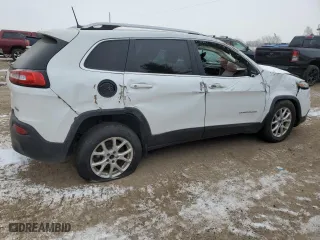 2017 Jeep Cherokee Latitude with VIN 1C4PJMCB0HW614278, listed as a Copart auction lot 87836675 with 0 mi miles and Clean Title. Bid and sale history available at carsss.com. Image 3.