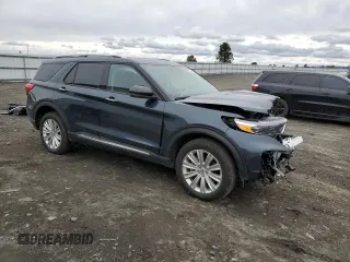 2023 Ford Explorer Limited with VIN 1FMSK8FH1PGB47715, listed as a Copart auction lot 50029495 with 11,238 mi miles and Salvage Title. Bid and sale history available at carsss.com. Image 4.