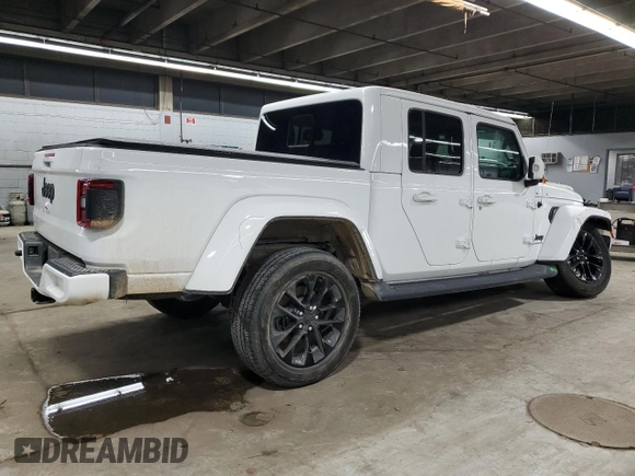 2022 Jeep Gladiator High Altitude with VIN 1C6HJTFG9NL141166, listed as a Copart auction lot 50210425 with 28,207 mi miles and Salvage title. Bid and sale history available at DreamBid. Image 3.