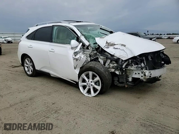 2011 Lexus RX 350 with VIN 2T2ZK1BA9BC057380, listed as a Copart auction lot 54950315 with Not Provided miles and Salvage Title. Bid and sale history available at DreamBid. Image 13.